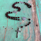 St Benedict Linked Wooden Rosary