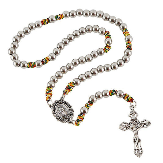 OLG Paracord Stainless Steel Rosary