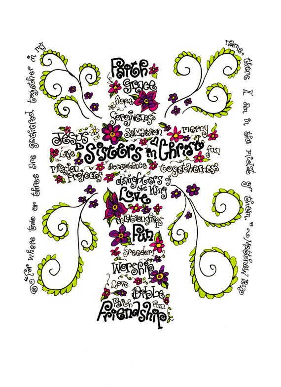 Sisters in Christ Artwork