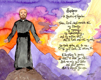 St Ignatius of Loyola 8x10 Artwork