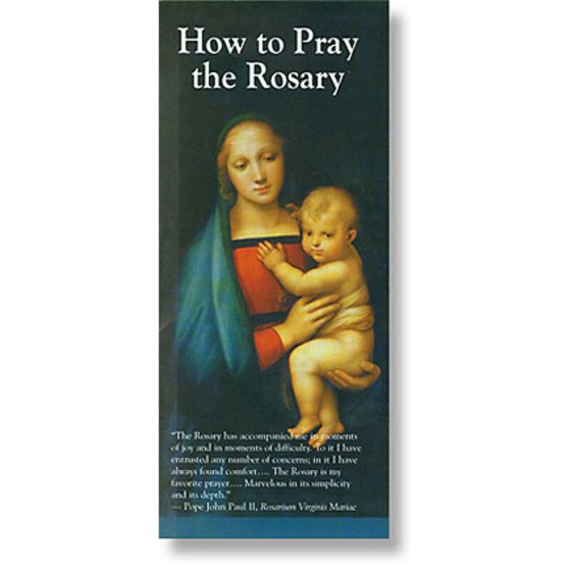 How to Pray the Rosary Pamphlet