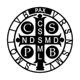 St Benedict Auto Decal