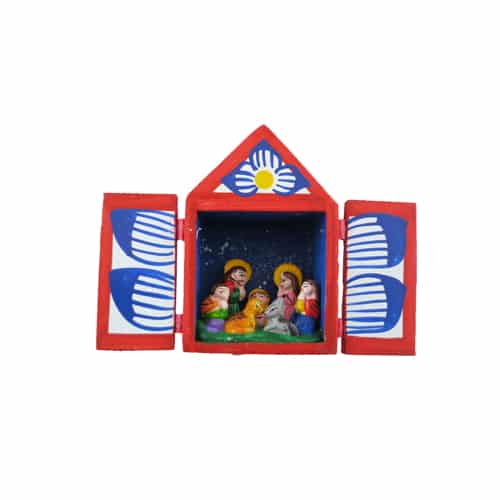 Small Nativity Retablo Box
