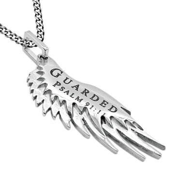 Michael’s Wing Guarded 24” Necklace