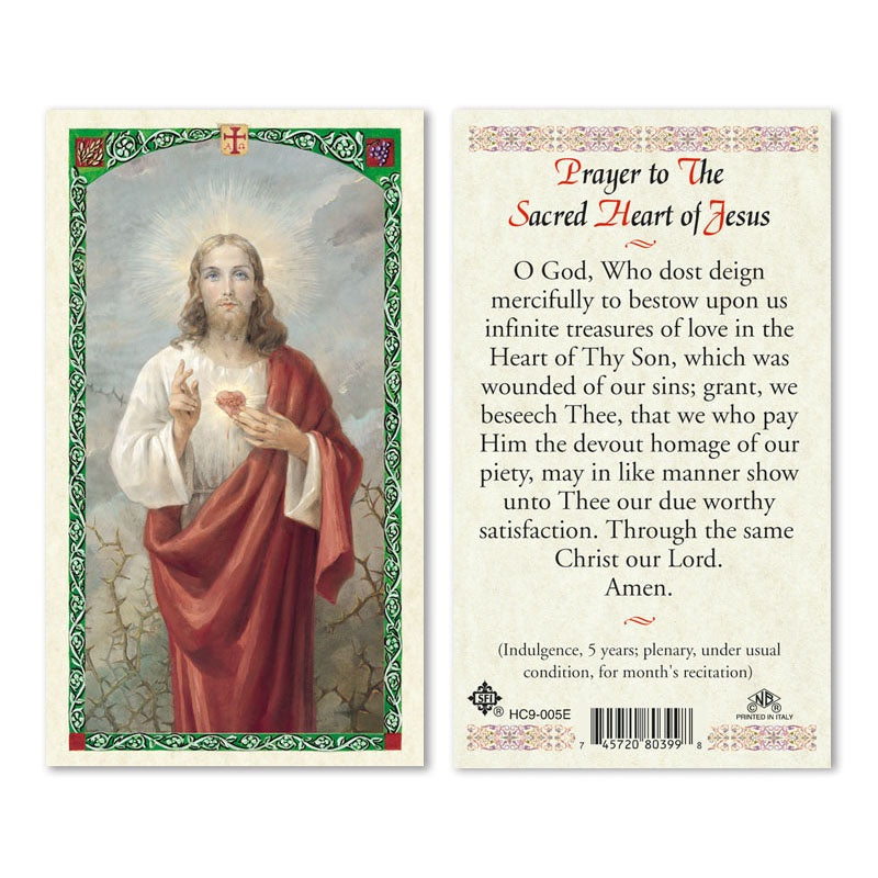 Laminated Prayer Card
