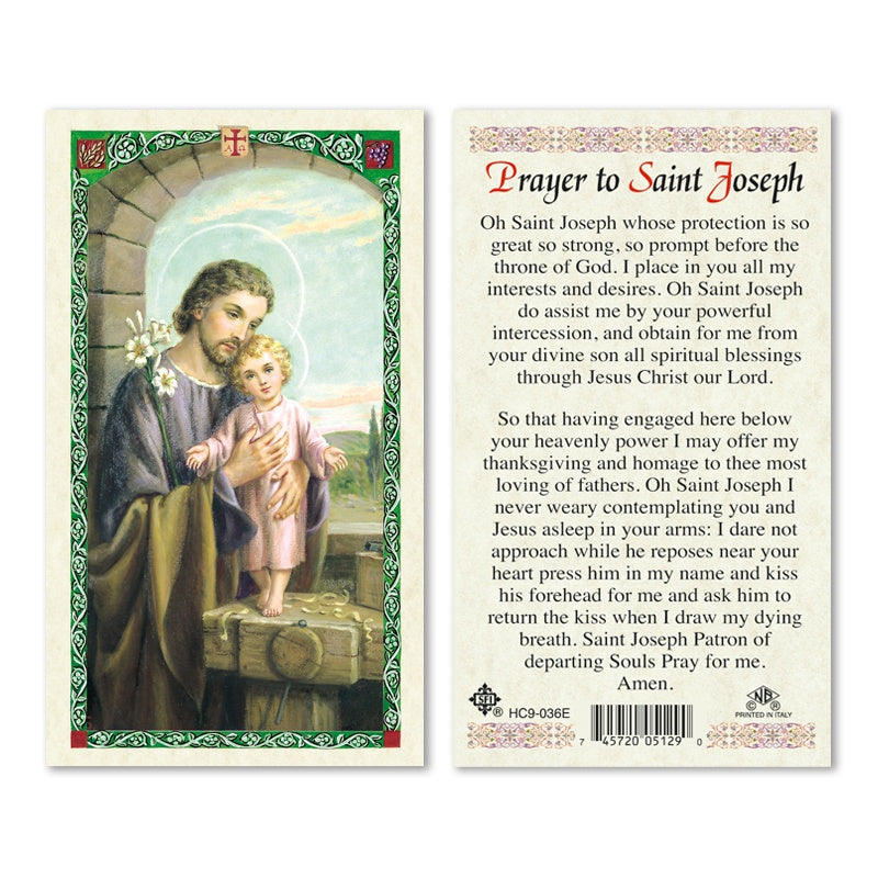 Laminated Prayer Card