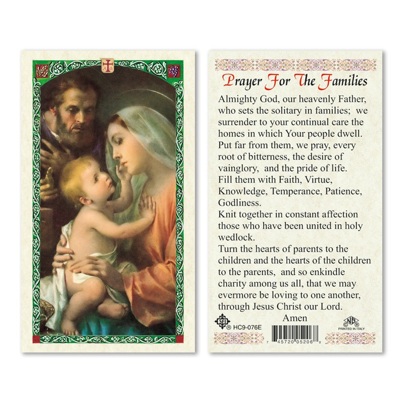 Laminated Prayer Card
