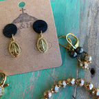 Angel Wing Necklace and Earrings