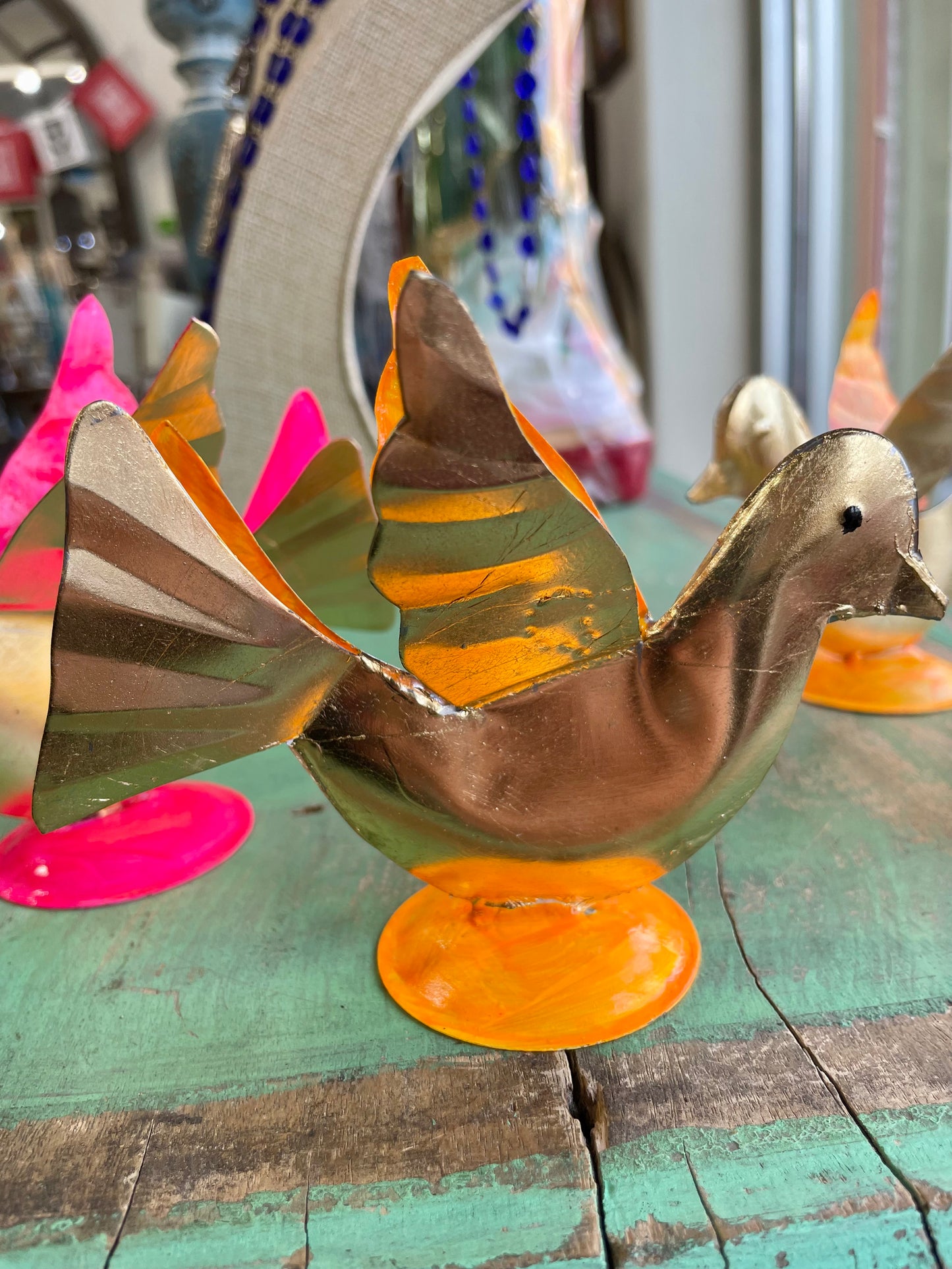 Gold Tin Doves