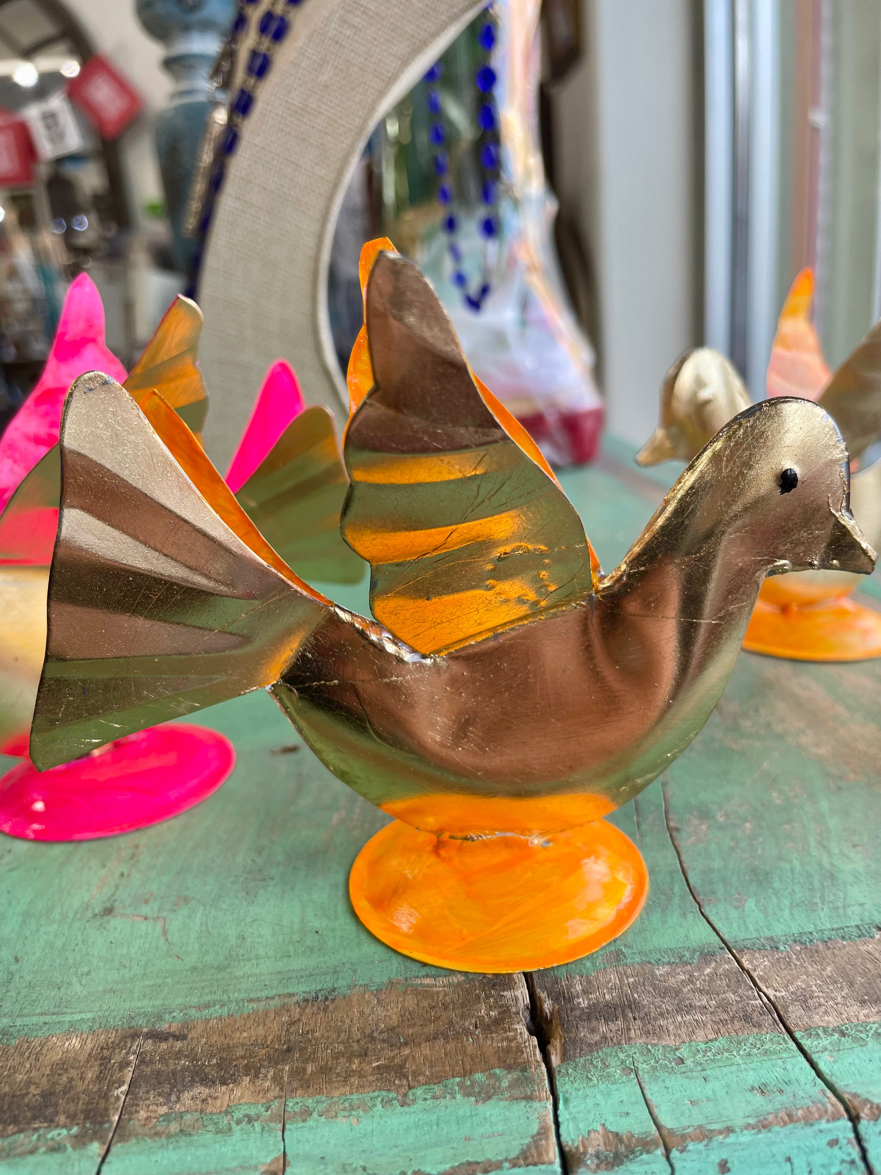 Gold Tin Doves