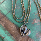Madonna and Child Two Tone Rope Chain