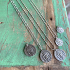 Holy Face of Jesus Sterling Silver Medallions