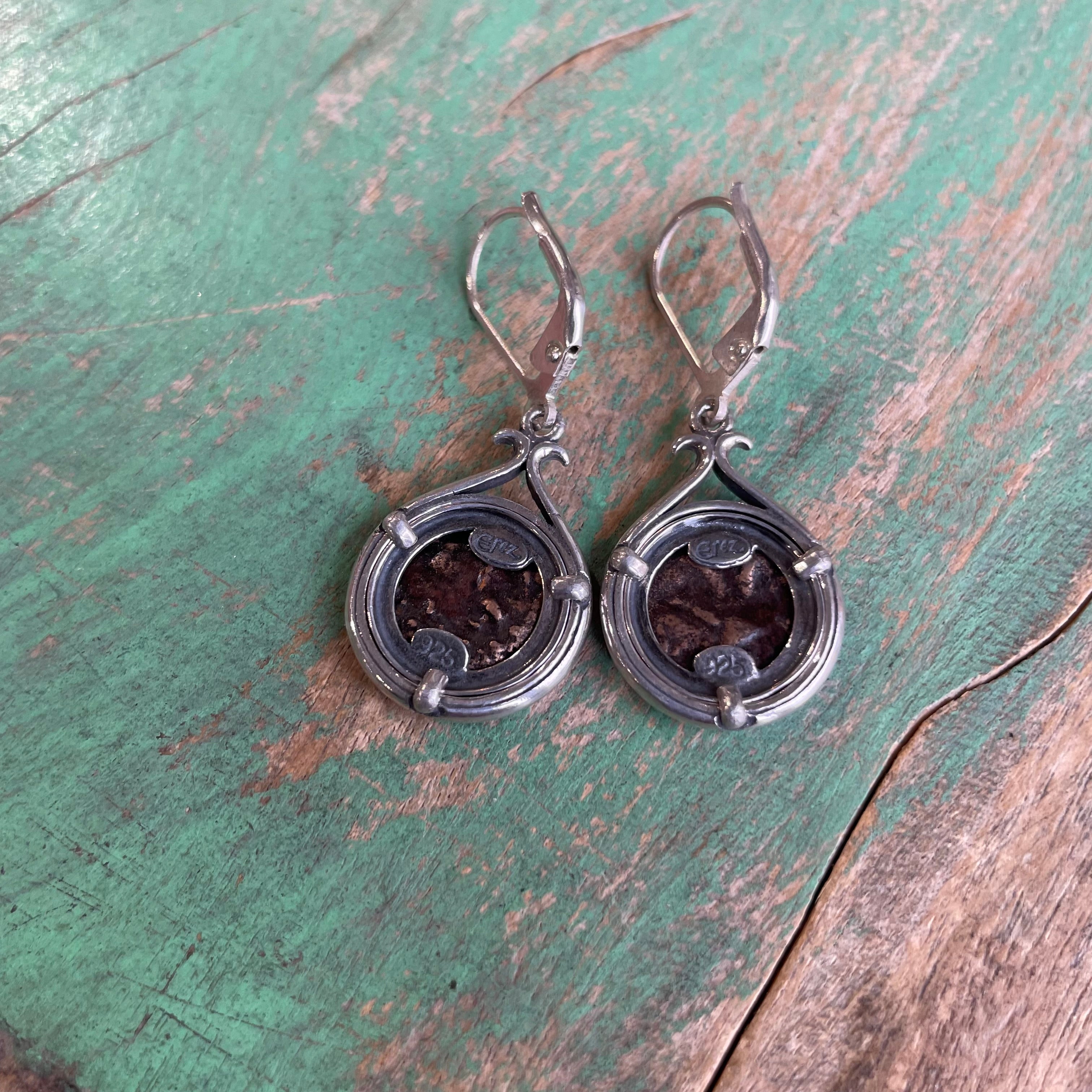 Sterling Silver Teardrop Widow’s Mite