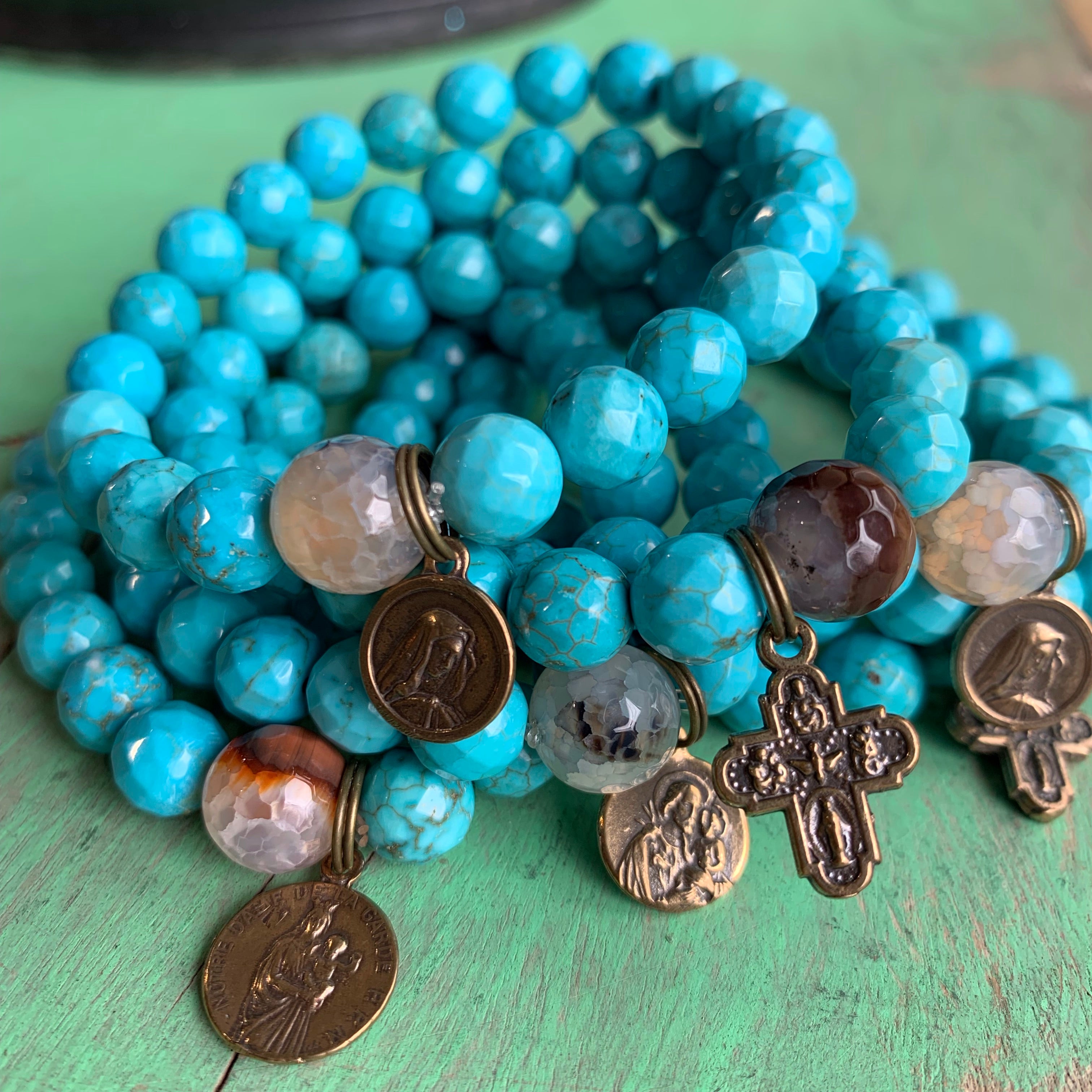 Turquoise Faith Bracelet