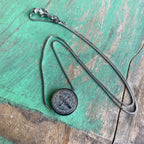 Adjustable St Benedict Slider Necklace