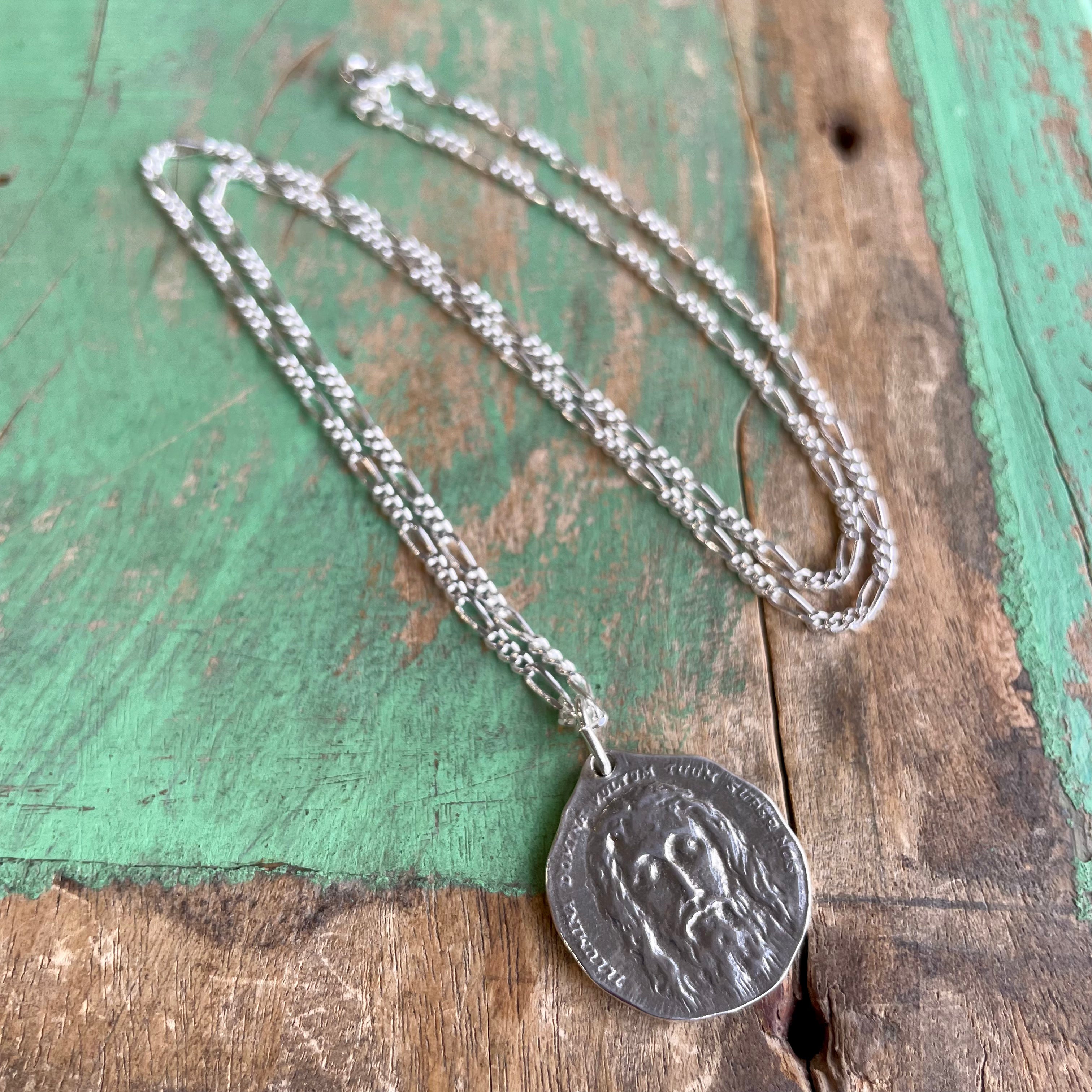 Holy Face of Jesus Sterling Silver Medallions