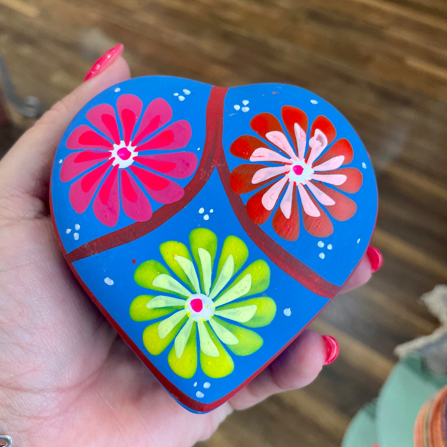 Ceramic Heart Box
