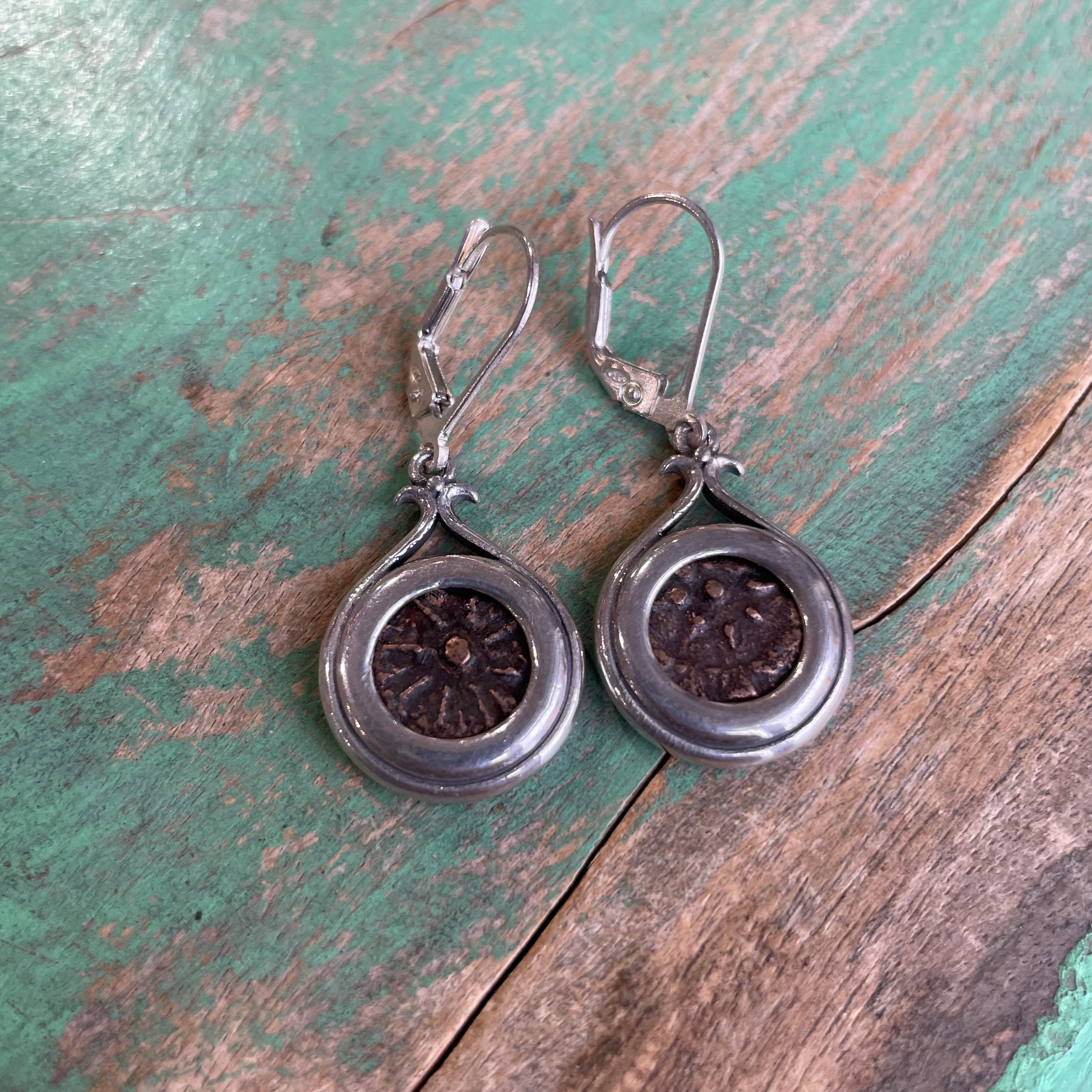 Sterling Silver Teardrop Widow’s Mite