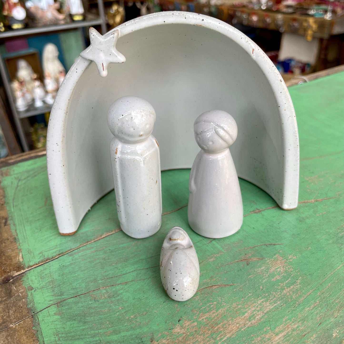 Small Stoneware Nativity
