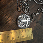 Stainless Steel Ball Chain Prayer Necklace