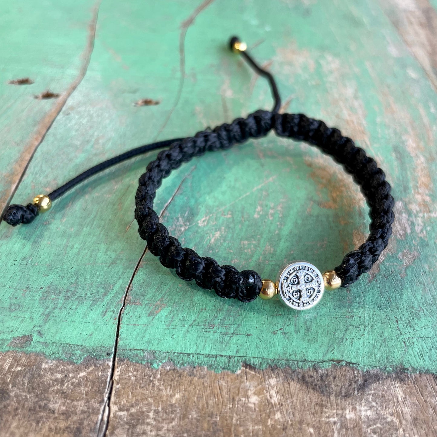 Women's St Benedict Braided Bracelets