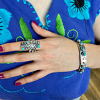 Turquoise Sterling Silver Cuff