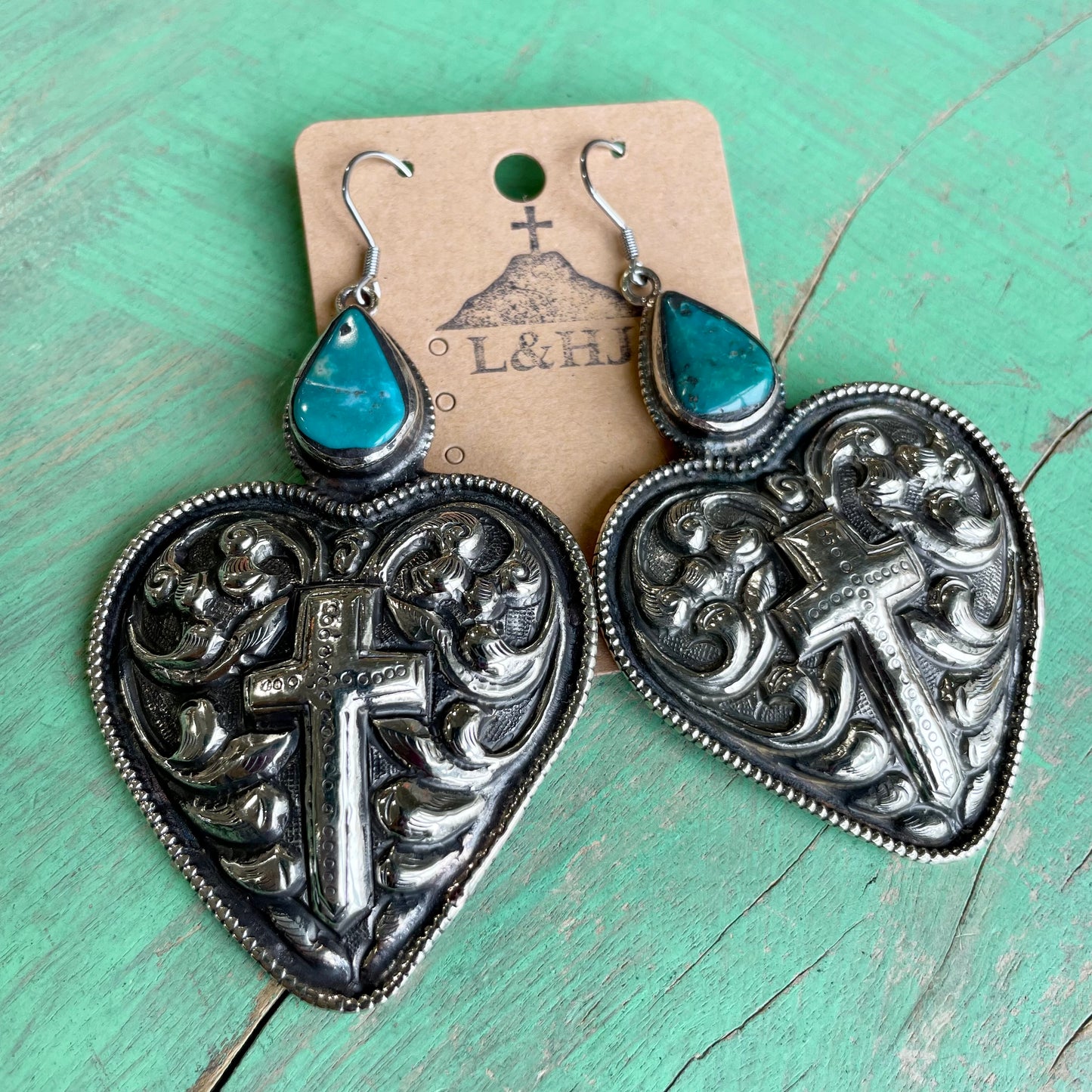 Chunky XL Heart Earrings