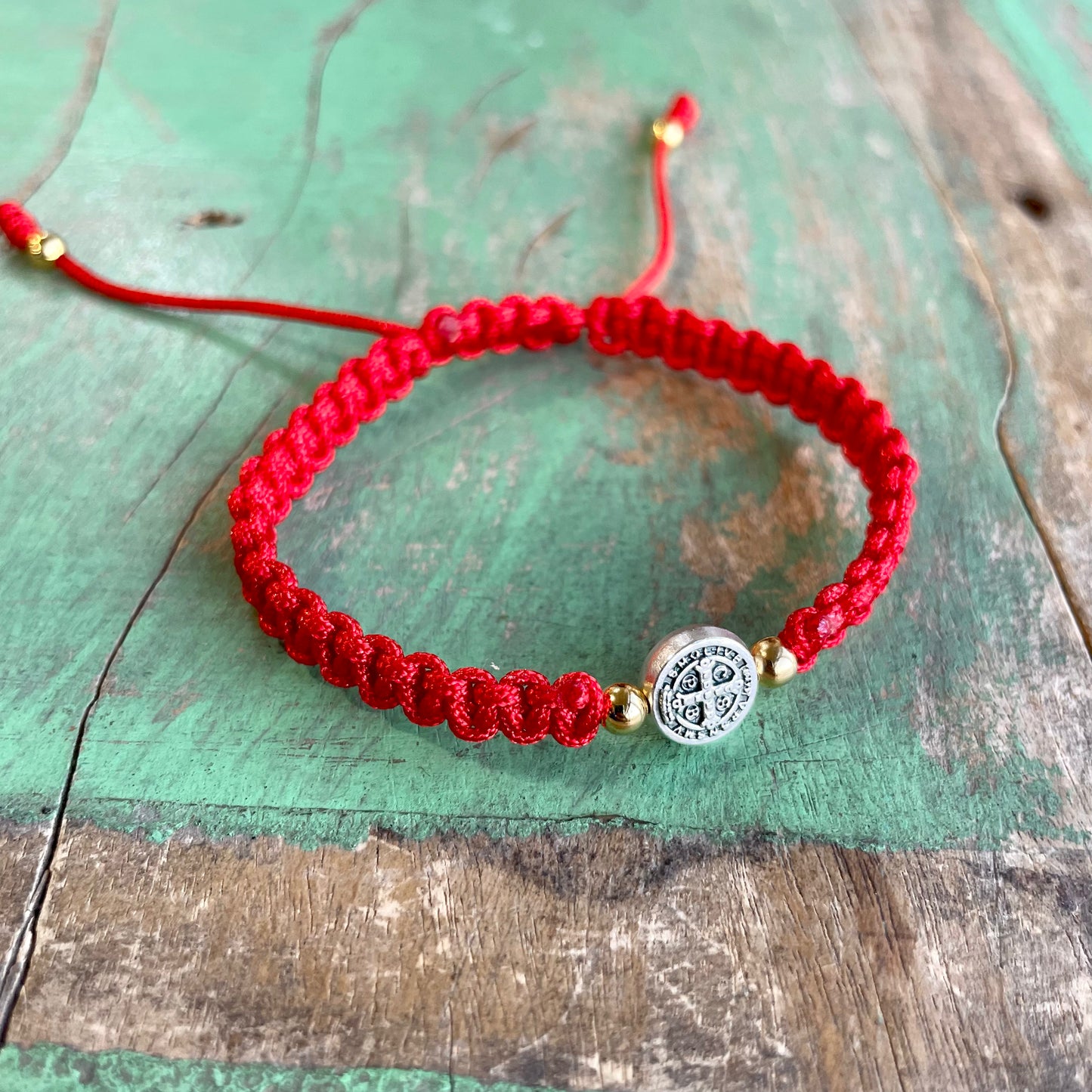 Women's St Benedict Braided Bracelets