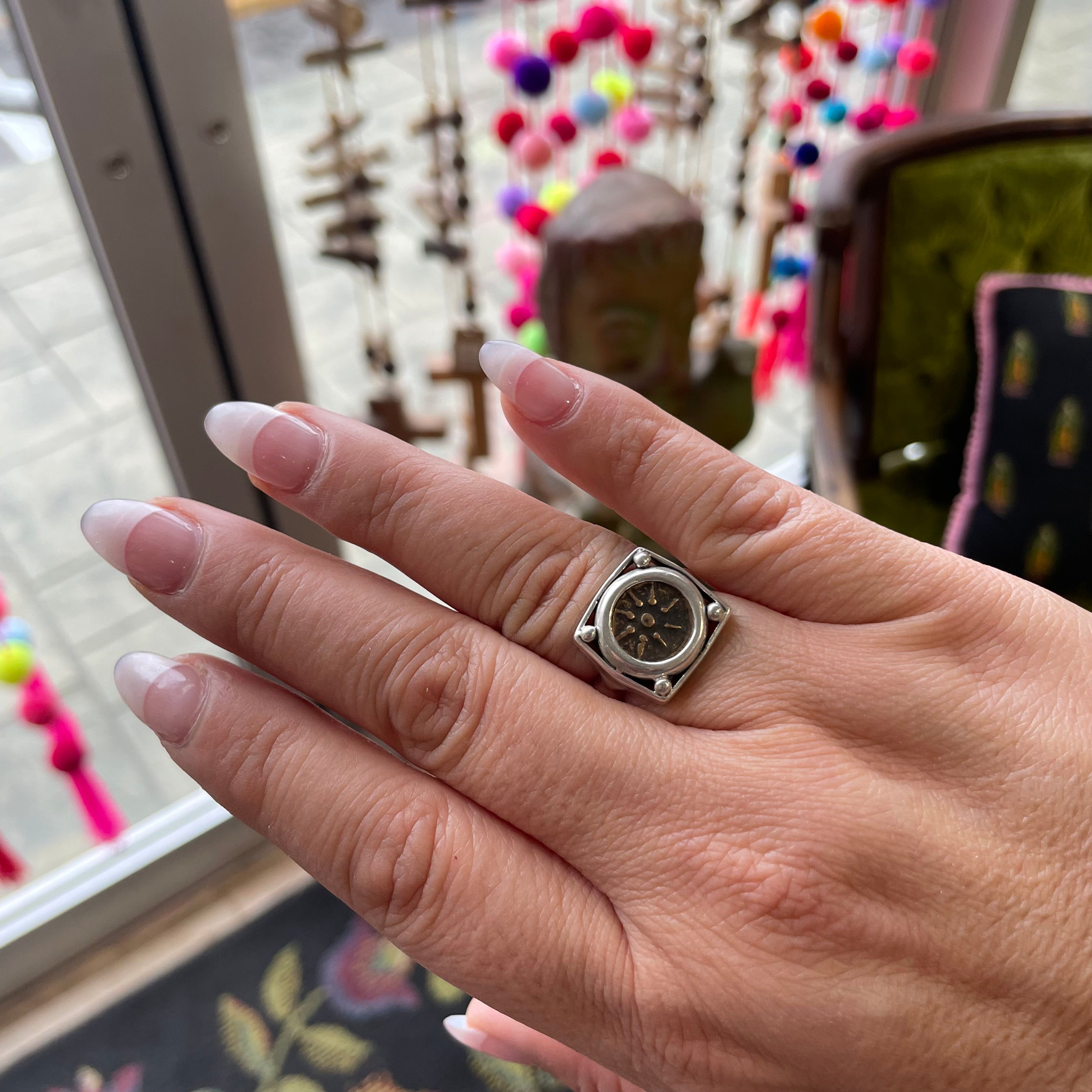 Sterling Silver Square Widow’s Mite
