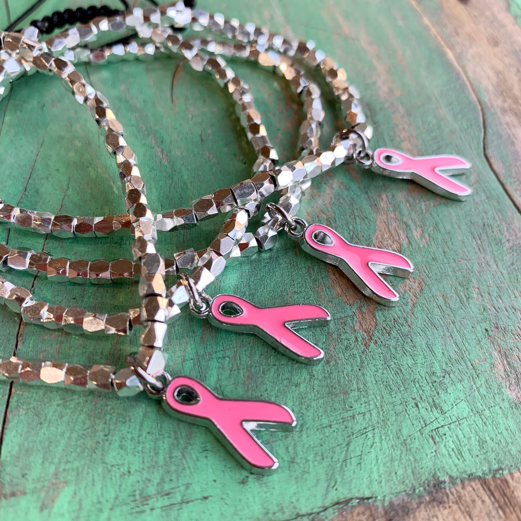 Pink Ribbon Bracelet
