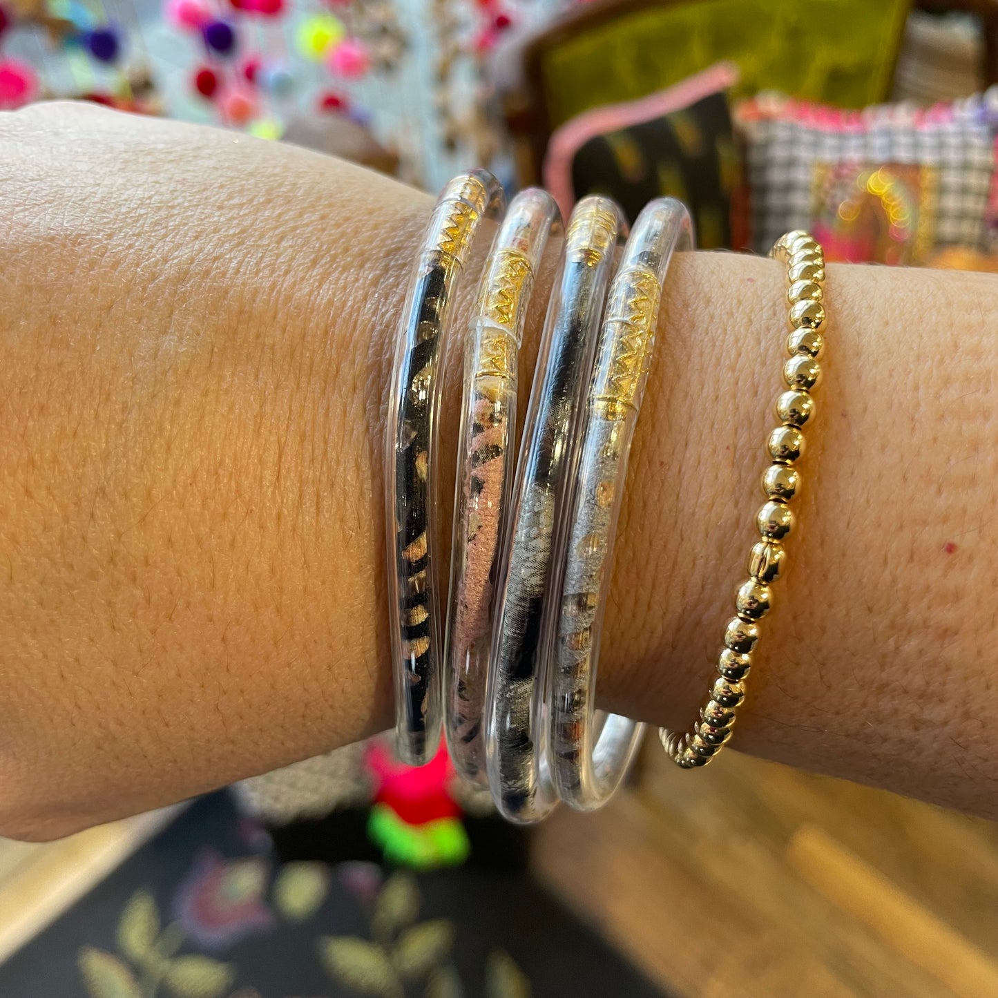 Animal Print Bangles