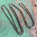 Sterling Silver 30” Thick Chain