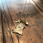 Bronze Saint Necklace