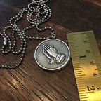 Stainless Steel Ball Chain Prayer Necklace