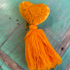 Solid Heart Tassel Blessings