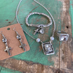 Crystal Cross Faith Pieces