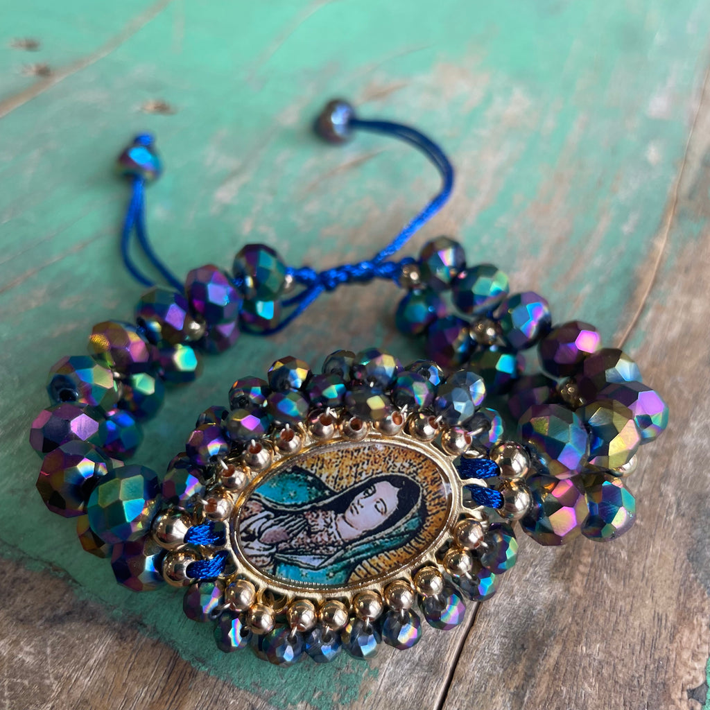 Crystal Beaded OLG Bracelet