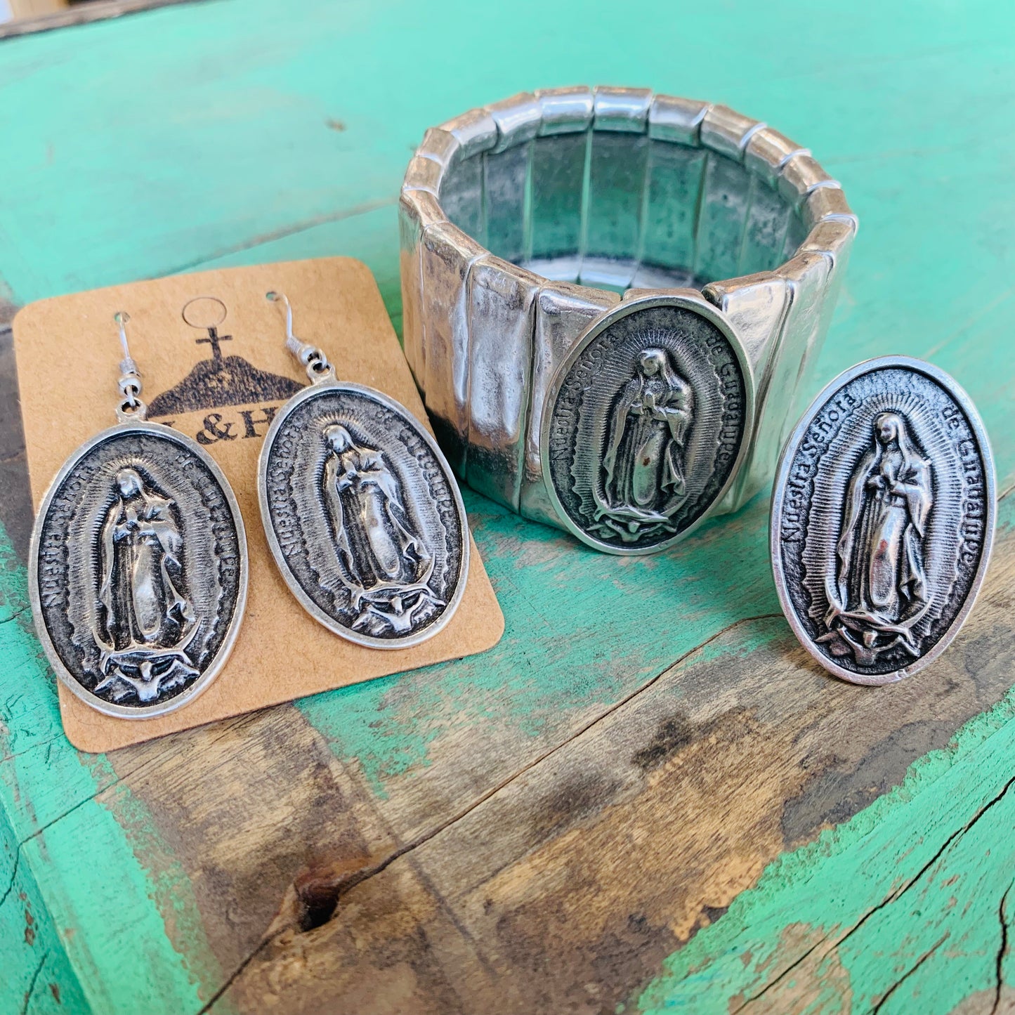 Our Lady of Guadalupe Oval Pieces