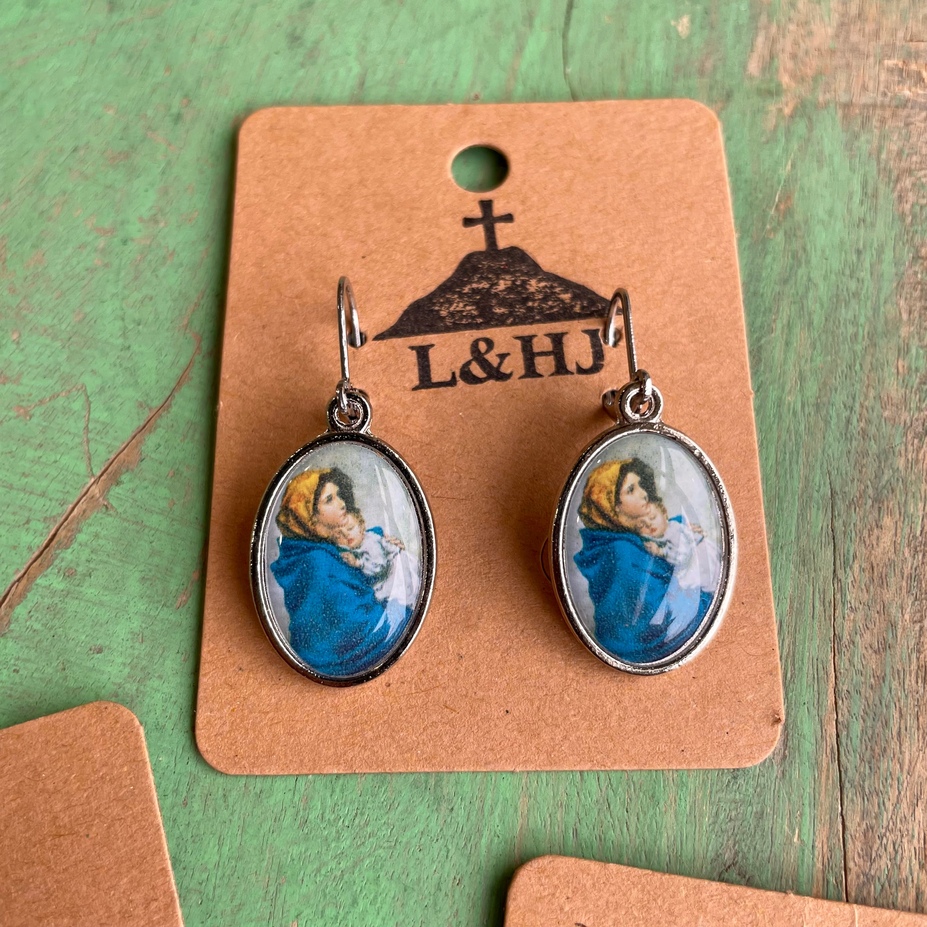 Color Picture Earrings