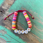 Custom Heishi Name Bracelet
