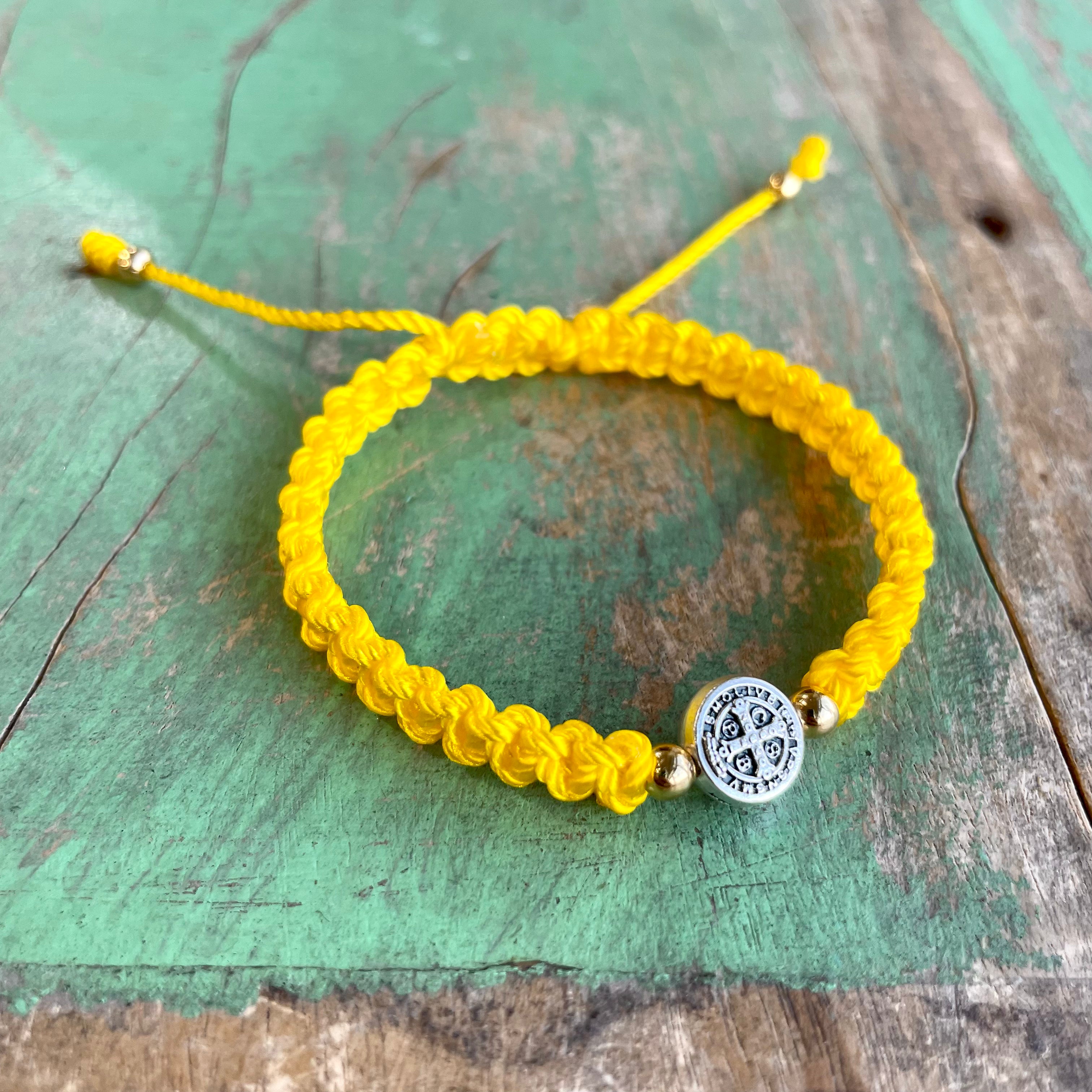 Women's St Benedict Braided Bracelets