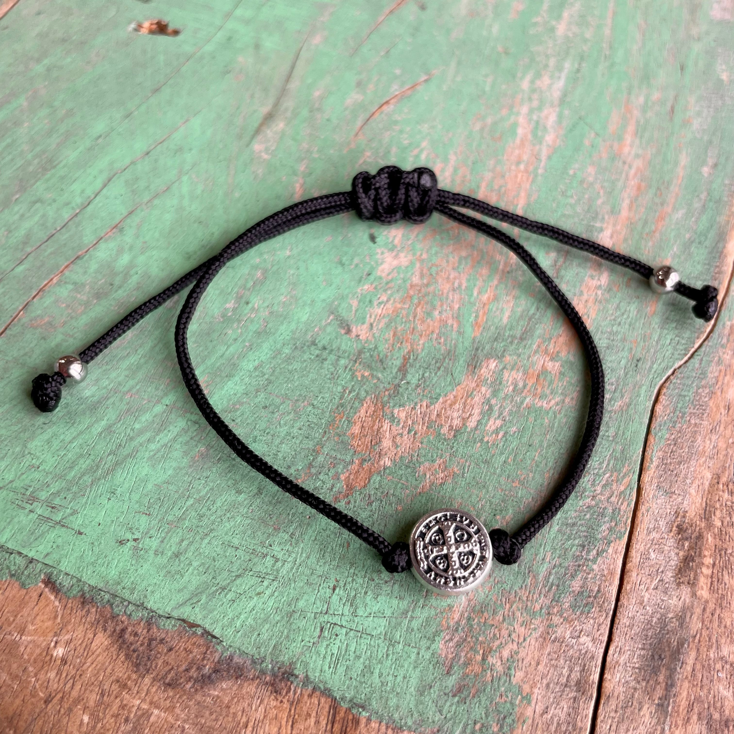 St Benedict Cord Bracelet