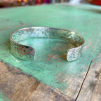 Small St Benedict Hammered Cuff