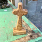 Wood Standing Hand Cross
