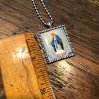 Our Lady of Grace Ball Chain Necklace
