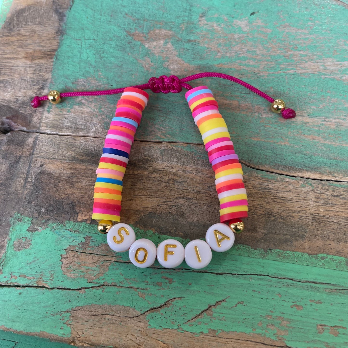 Custom Little Girl Heishi Bracelet