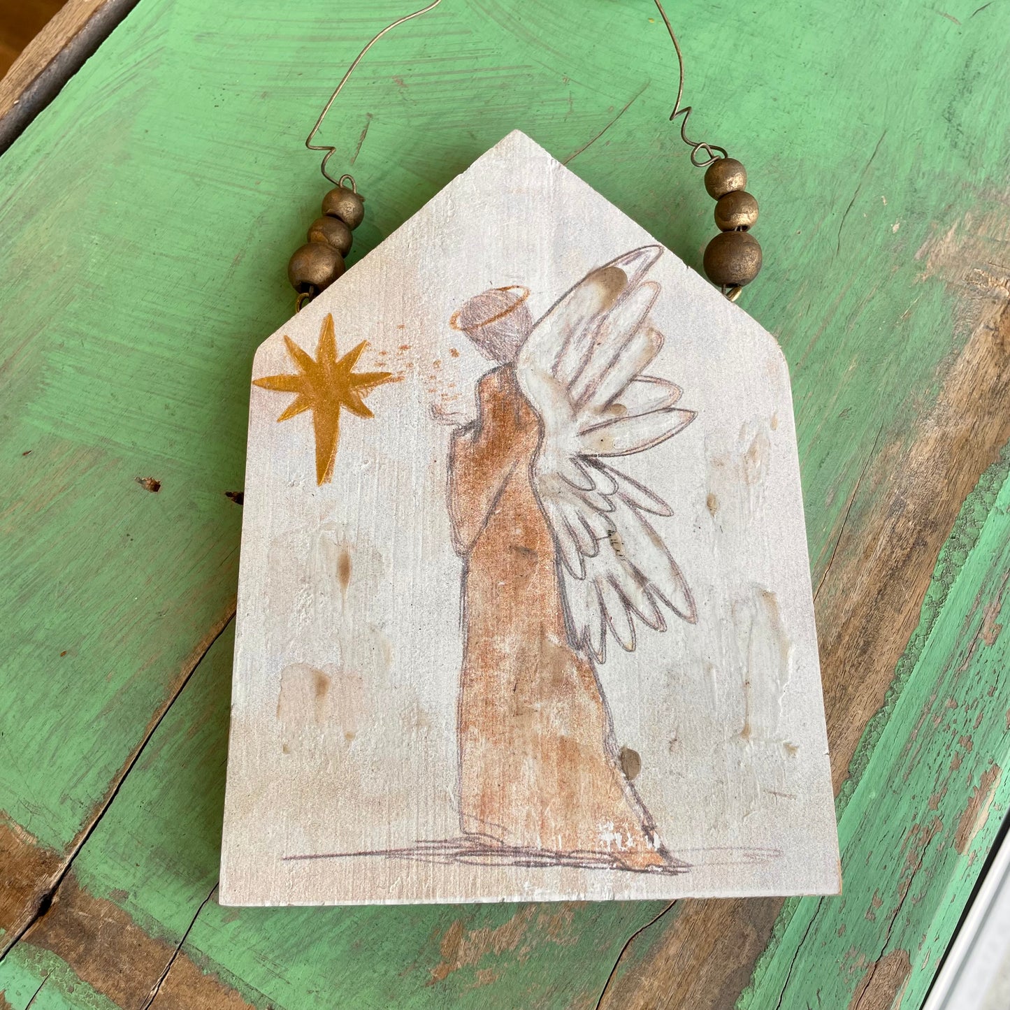 Wooden Holy Image Ornaments