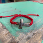 Faith Hope Love Adjustable Cord Bracelet