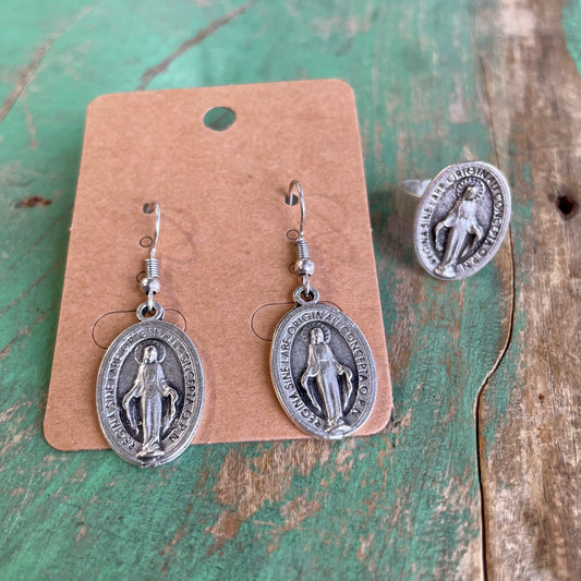 Small MM Earrings and Rings