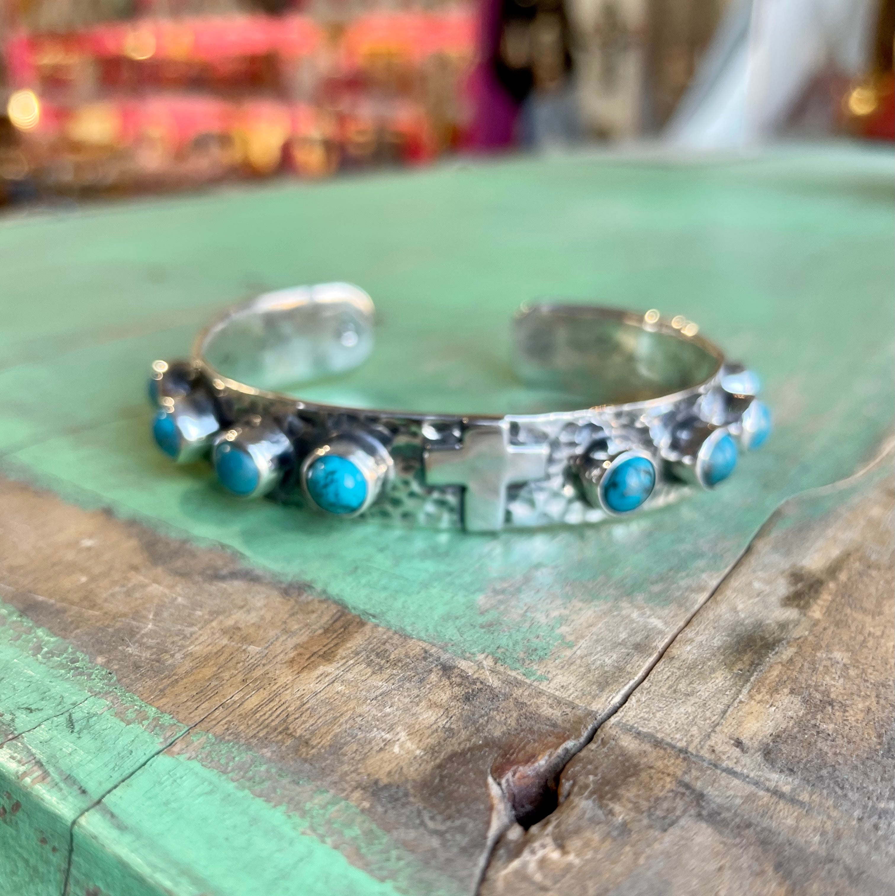 Turquoise Sterling Silver Cuff